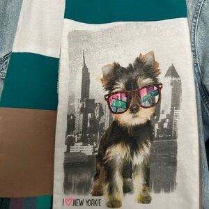 Women’s yorkie scarf flannel